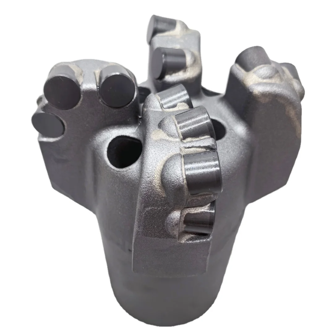 Broca PDC 165mm KBJZ 4 cuchillas rosca hembra trépano roca dura