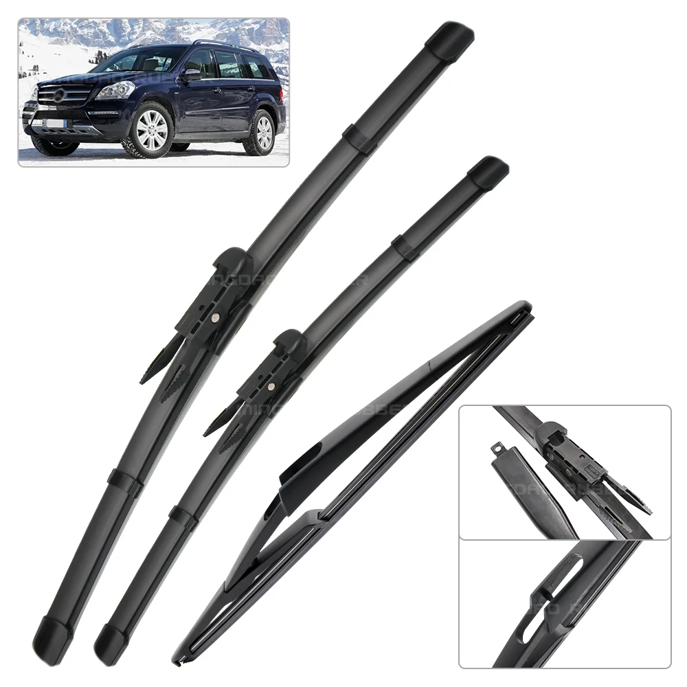 Limpiaparabrisas delantero y trasero para Mercedes GL X164 2005-2012 - imagen 2
