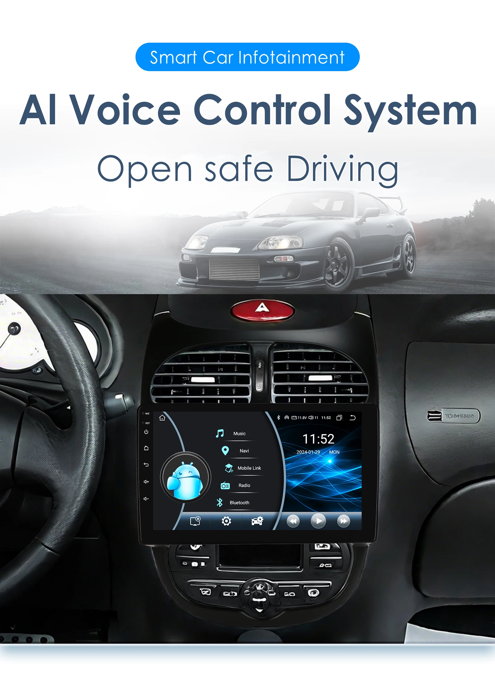 Pantalla multimedia Peugeot 206