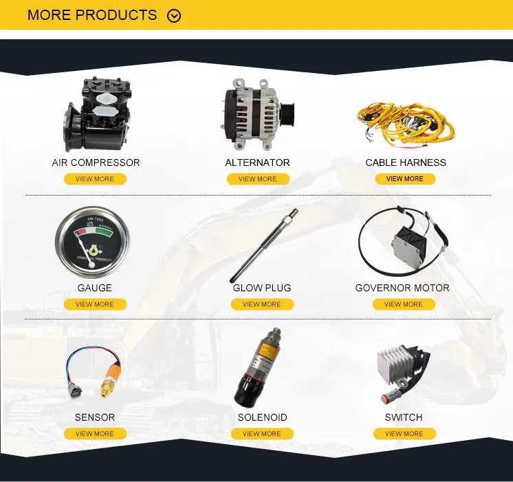 4878455 487-8455 Joysticks de varilla de operación de válvula de control remoto hidráulico de excavadora para E320GC E345GC - imagen 5