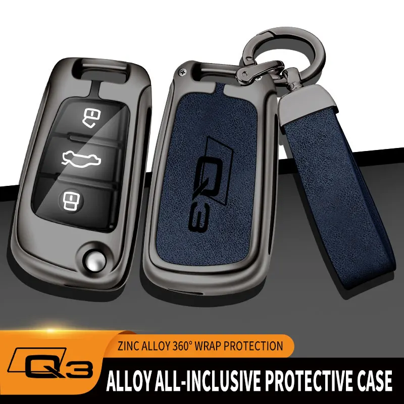 Protector funda llave Audi Q3 Q7 A3 de zinc - imagen 3