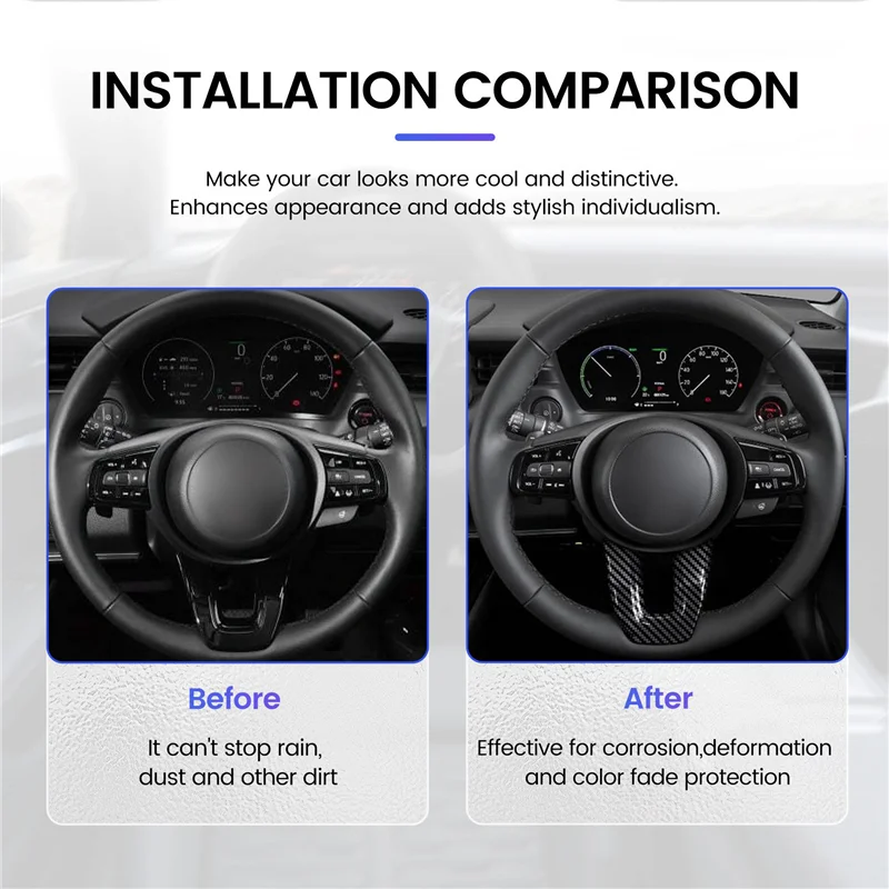 Moldura decorativa para volante Honda HR-V/Vezel 2021-2022 - imagen 5