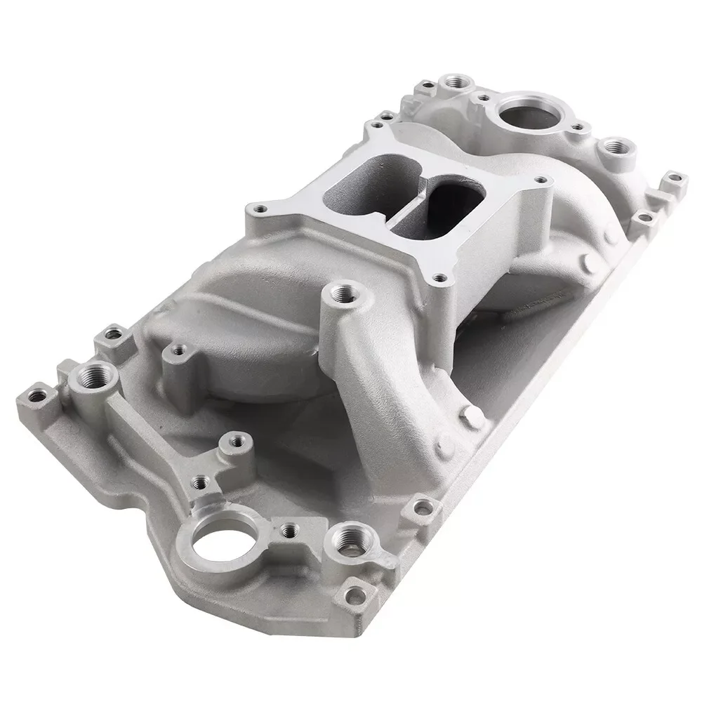 Colector admisión Vortec doble plano aluminio – Chevy SBC 350 1996+ - imagen 4