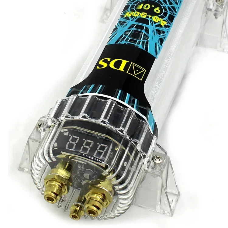 Condensador estanque DS 9.0F Farad audio coche con luz - imagen 4