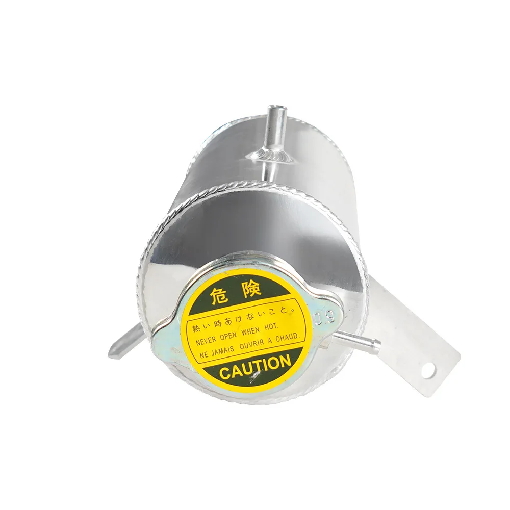 Tanque expansión aluminio 1.5L universal con tapa plateada - imagen 3