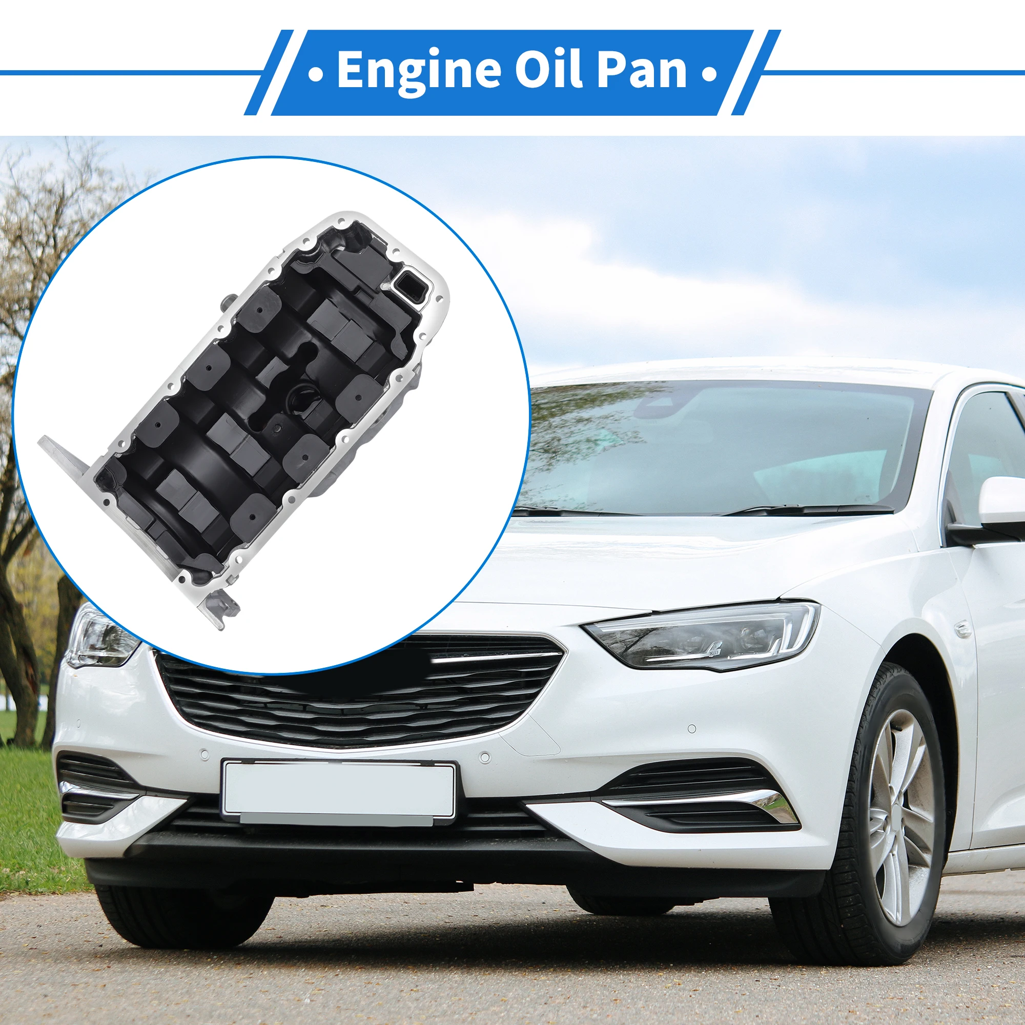 UXCELL 55355595 Cárter de aceite para Opel Astra H Caravan