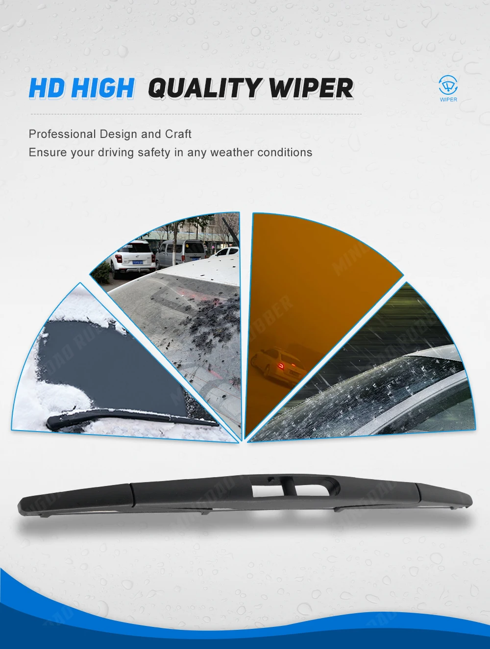 Limpiaparabrisas trasero de alta calidad