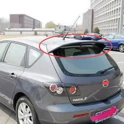 Alerón trasero Mazda 3 Hatchback con luz LED estilo carbono