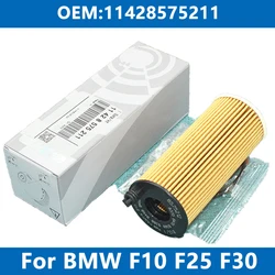 BMW 11428575211 Kit filtro de aceite – F20, F30, F10 y X3