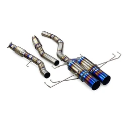 Escape de titanio alto rendimiento para Honda Civic Type R FL5