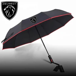 Paraguas plegable automático antiviento para coches Peugeot