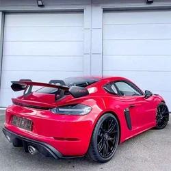 Alerón trasero fibra de carbono Porsche Cayman 718