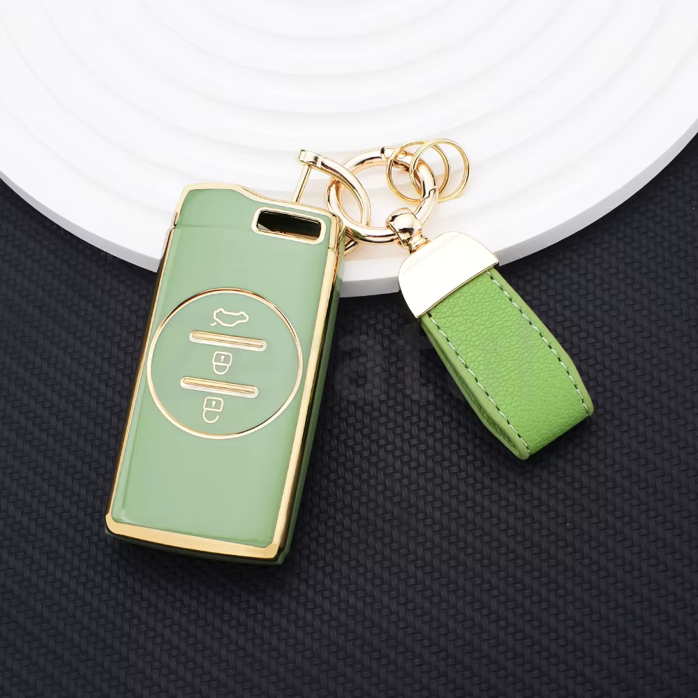 Detalle del ajuste de la funda alrededor del mando