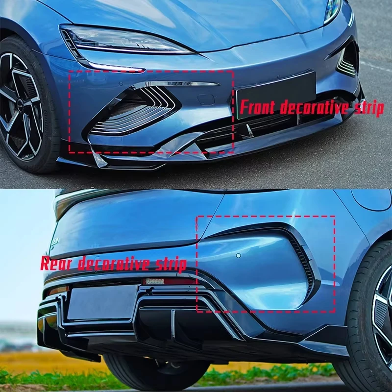 BYD SEAL EV Tiras decorativas para admisión - cubierta de parachoques - imagen 2
