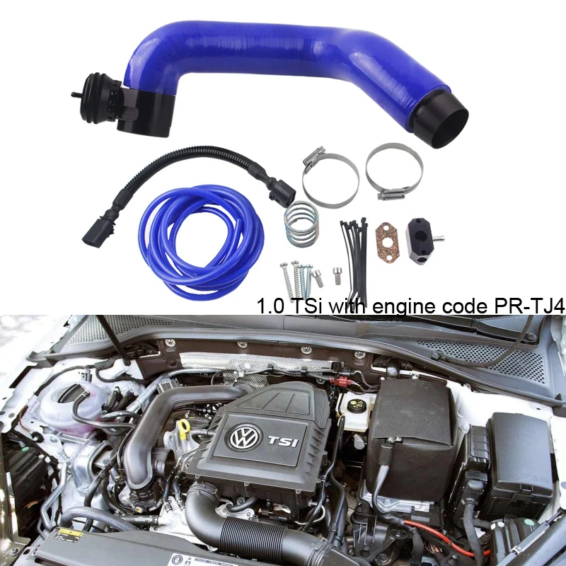 Manguera de silicona del kit para motor turbo