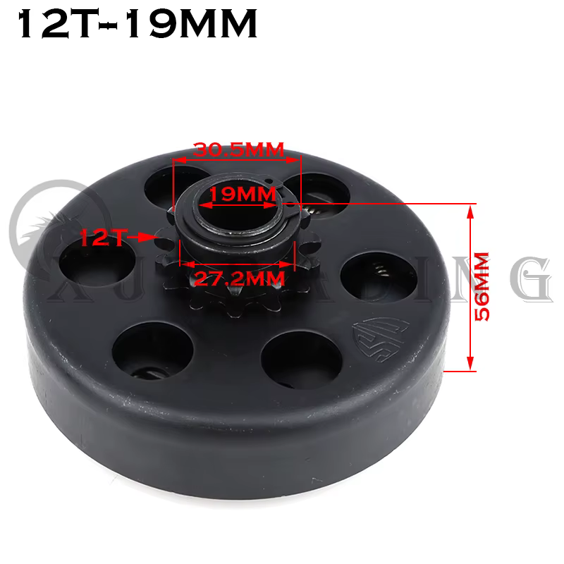 Embrague centrífugo para Go Kart y ATV con piñón de transmisión - imagen 2