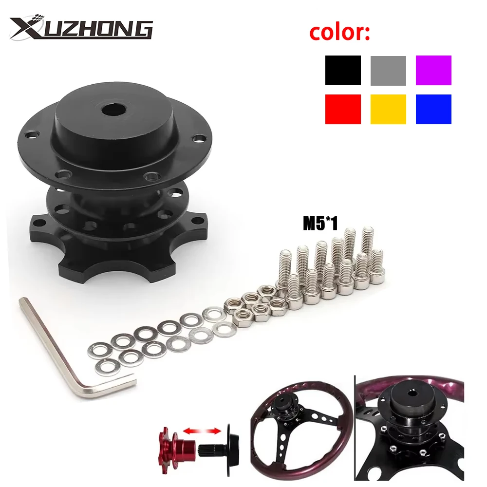 Kit cubo volante de liberación rápida universal con adaptador de rueda