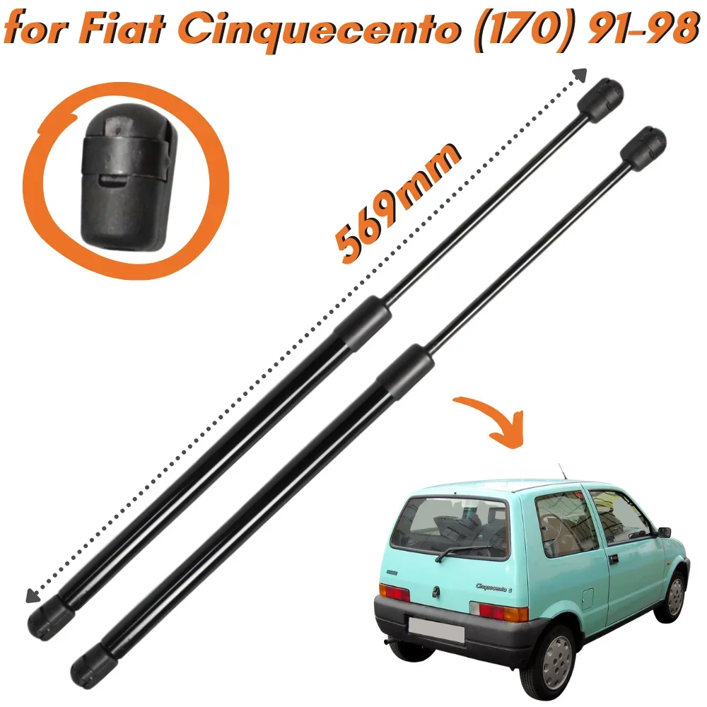 Puntales de maletero para Fiat Cinquecento (170) Hatchback