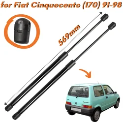 Puntales de maletero para Fiat Cinquecento (170) Hatchback