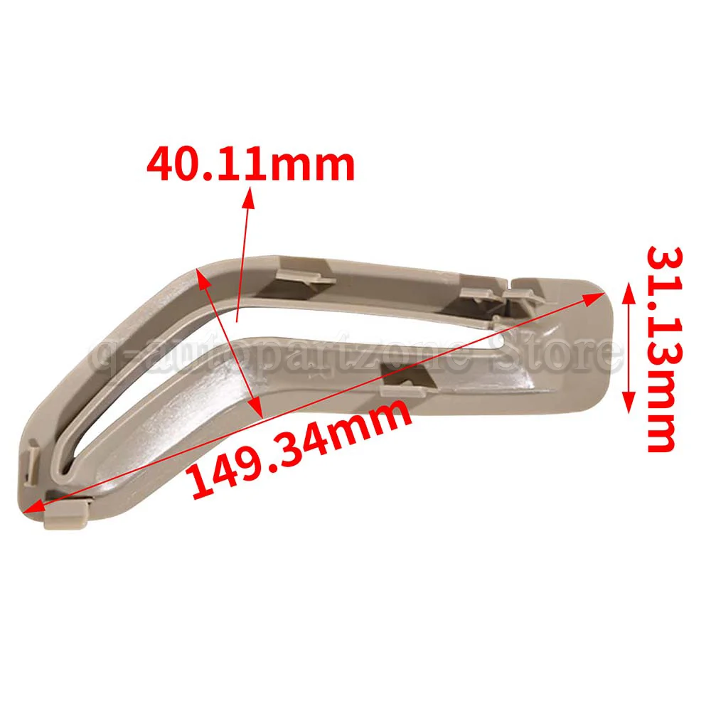 Volvo 39885877 anillo guía del retractor cinturón – S60/S80/V70/XC90 - imagen 2