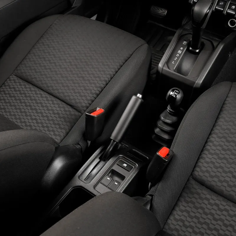 Cubierta freno mano cuero PU Jimny Nomade 2025 – protección