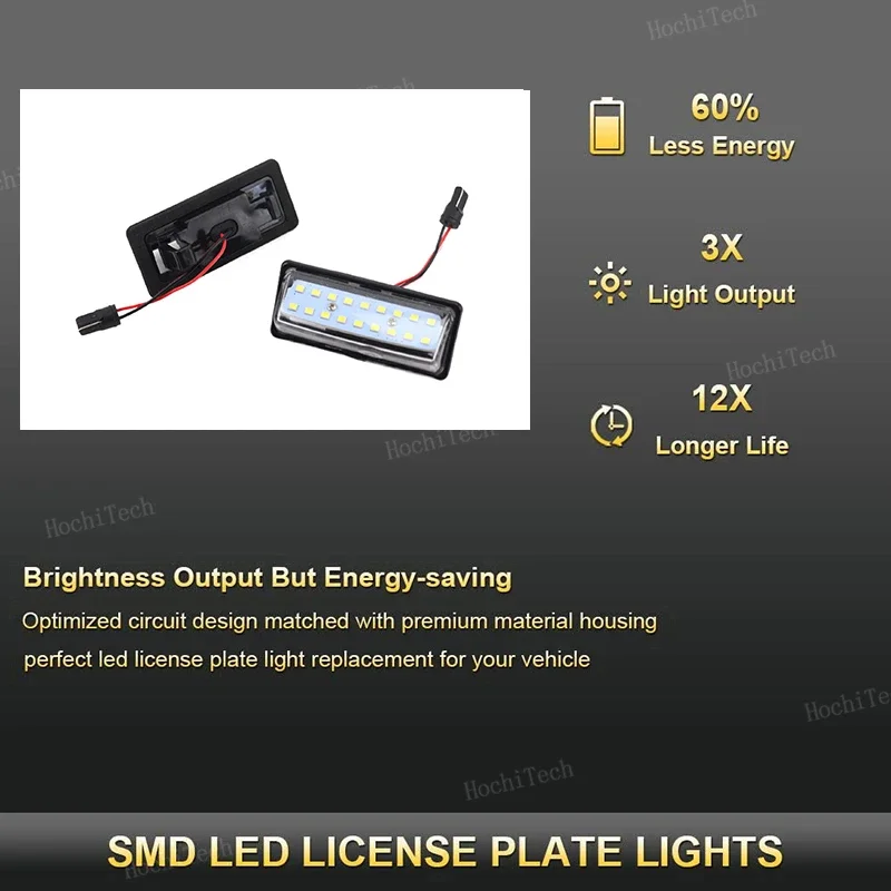 Kit completo de luces LED para matrícula Nissan HochiTech