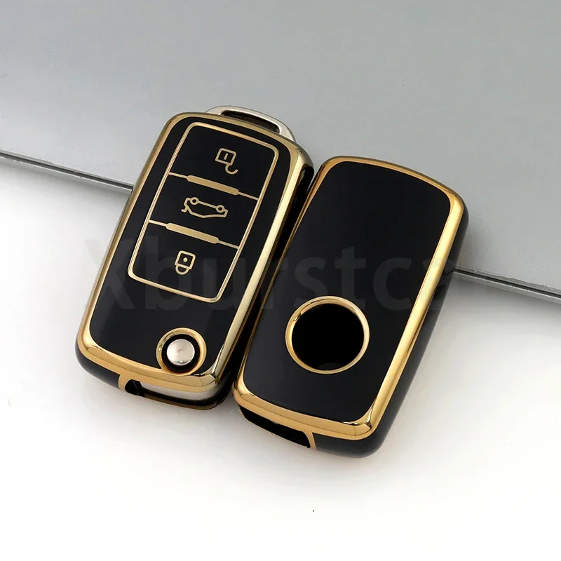 Funda llave TPU Volkswagen VW Golf Passat Octavia - imagen 4