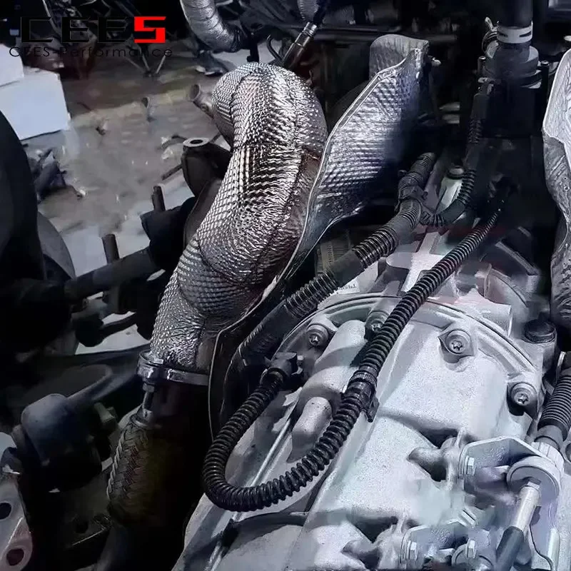 Downpipe alto rendimiento Porsche Macan 3.0T S/Turbo - Acero inoxidable - imagen 4