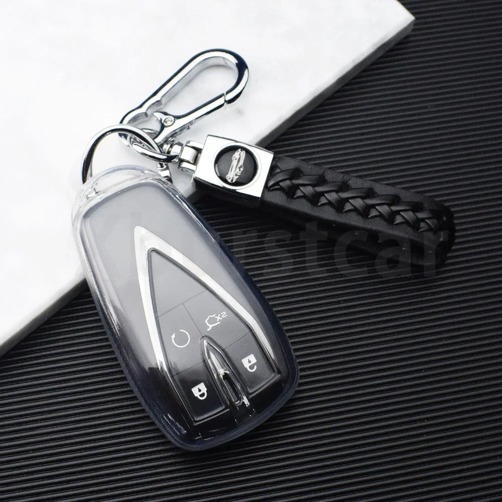 Funda transparente de TPU para llave remota de coche Xburstcar - imagen 3
