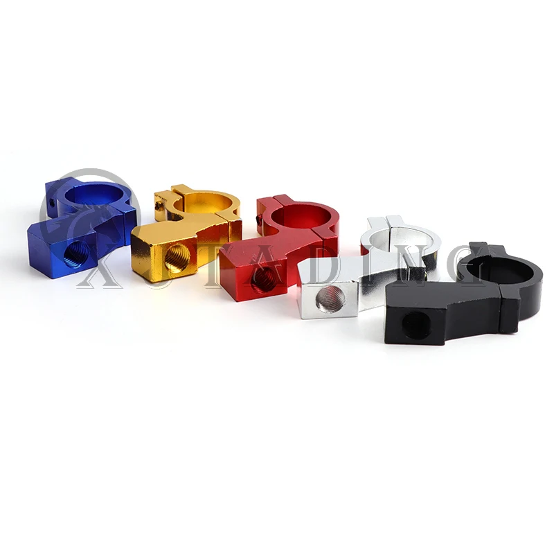 Soporte para espejo de moto 7/8 pulg. abrazadera CNC aluminio