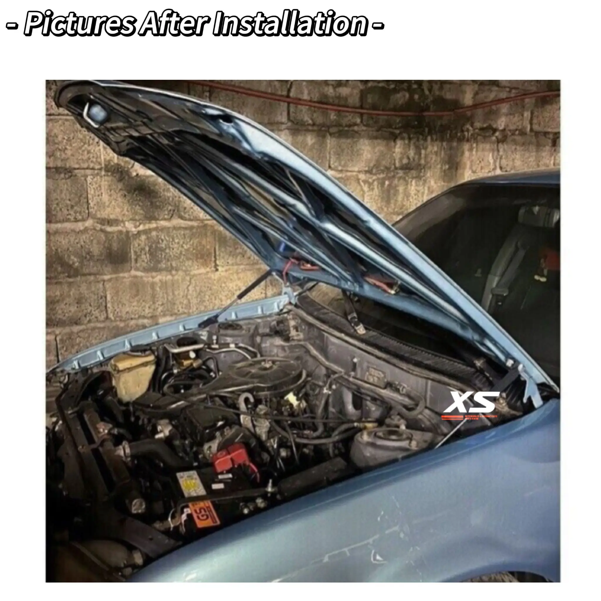 Puntales de gas para capó delantero Toyota Corolla E110 1995-2002 - imagen 2