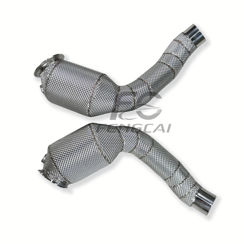 Bajante catalítica BMW M6 F06 4.4T 2011-2016 acero inox alto flujo - imagen 3