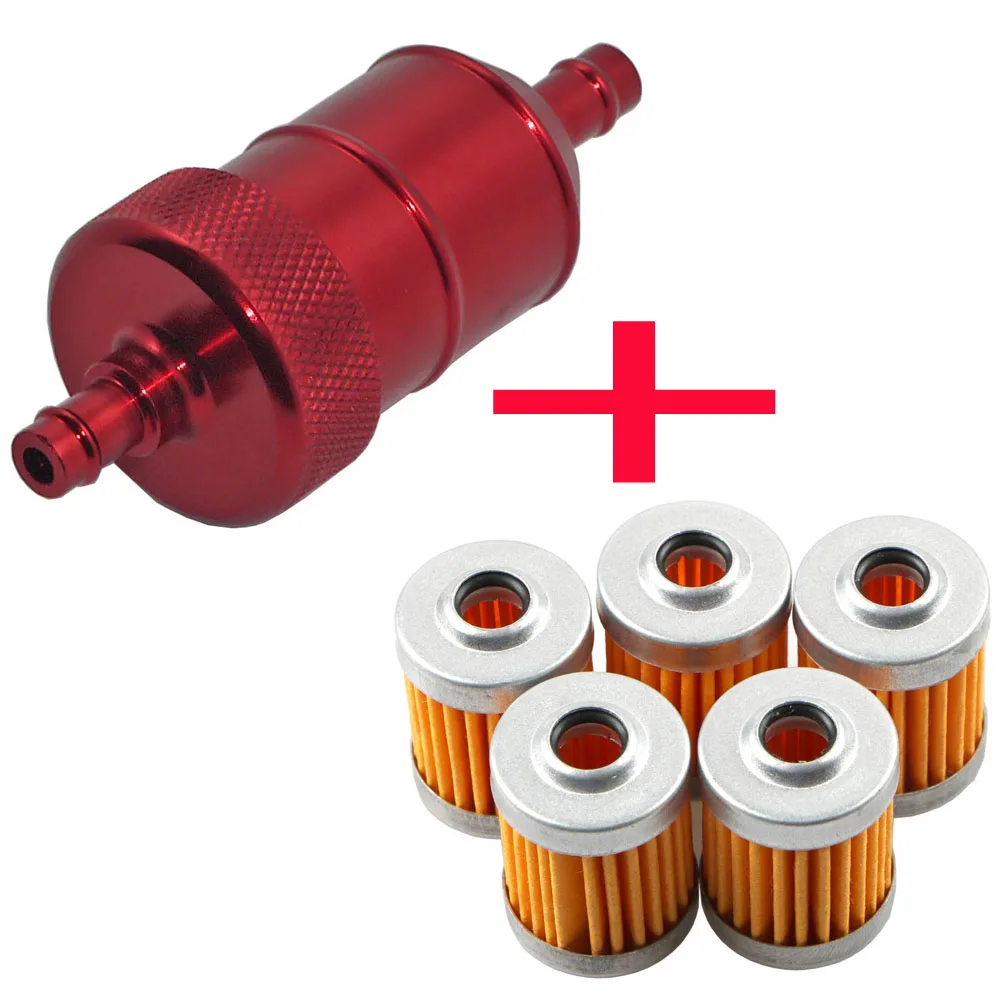 Filtro de gasolina lavable reutilizable CNC – Suzuki Dirt Bike y ATV