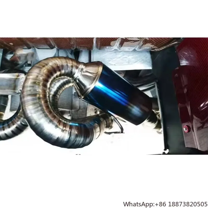 Sistema de escape titanio Xinaote para Ferrari F430 - imagen 2