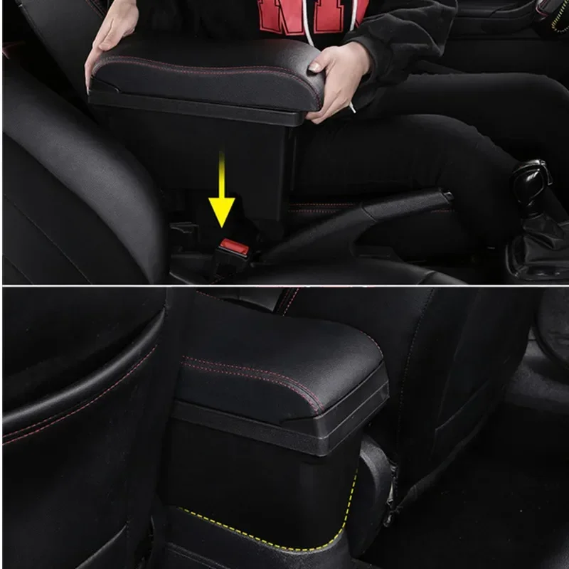 Reposabrazos central con USB para Peugeot 308 T7 y Citroen C4 - imagen 5