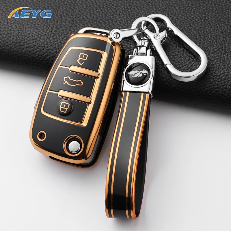 Audi funda llave de coche TPU con protección para llavero - imagen 2