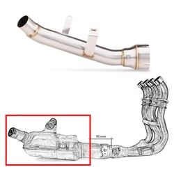 Tubo central de escape con silenciador para Suzuki GSX-S1000
