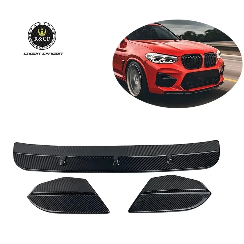 Splitter delantero de fibra de carbono para BMW X3M/X4M F97/F98