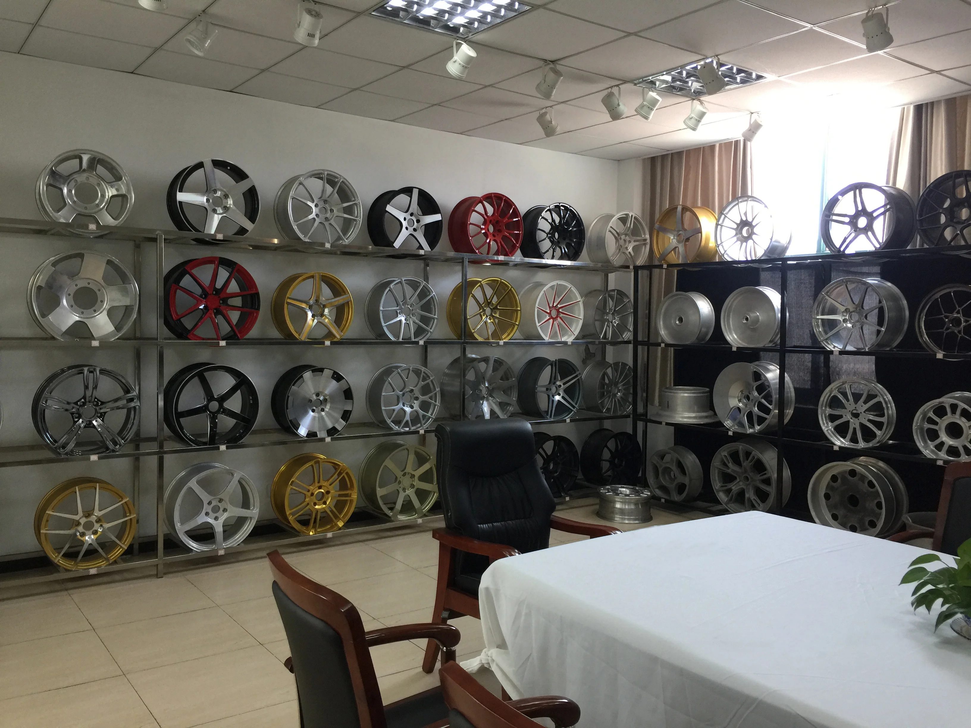 Detalle del acabado y superficie de la rueda