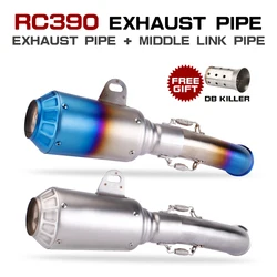 Silenciador deportivo 51 mm para KTM Duke y RC 125-390 (2017-2020)