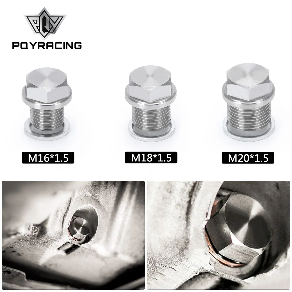Tapón aceite magnético inox con tuerca M16-M20 para BMW Toyota Subaru