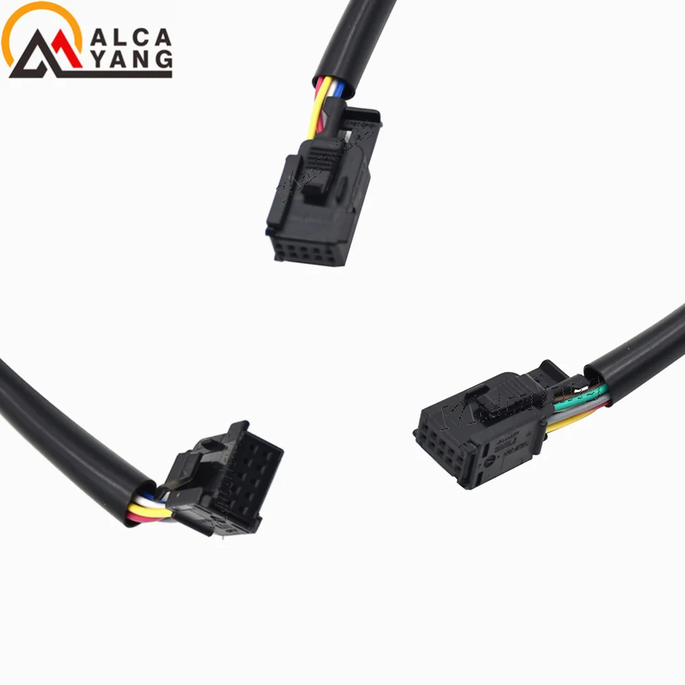 Vista del conector trasero del interruptor