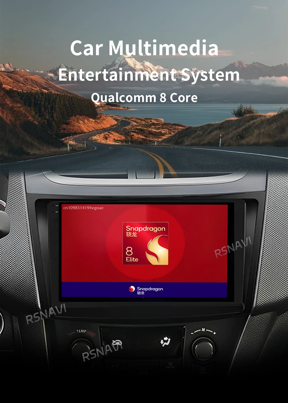 Detalle de la pantalla con navegación GPS activa
