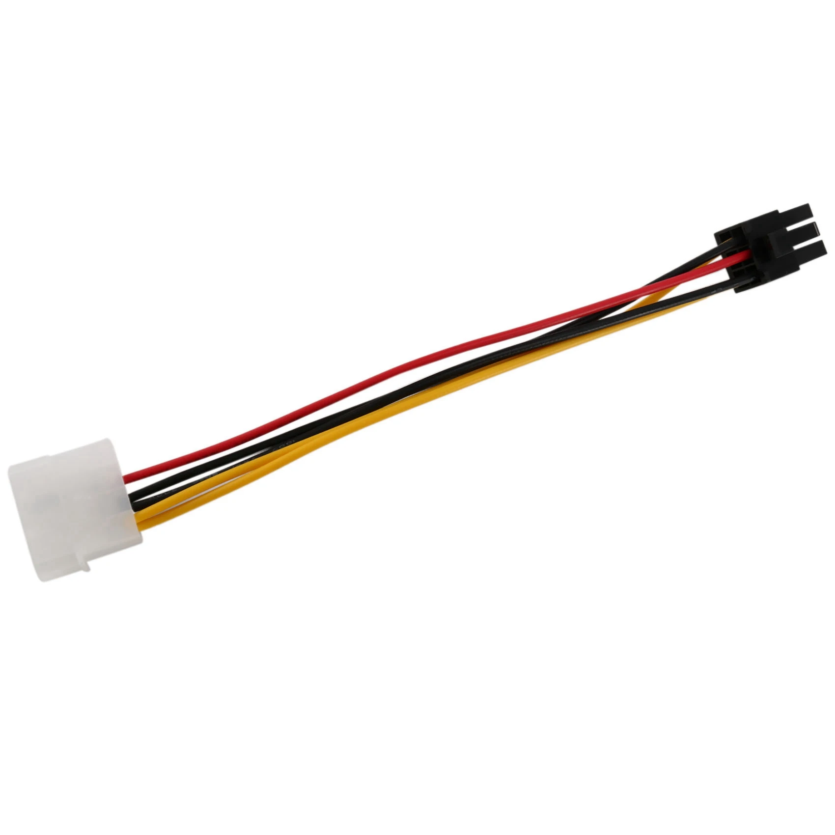 Cable de alimentación PCIe macho 4P a hembra 6P para adaptador