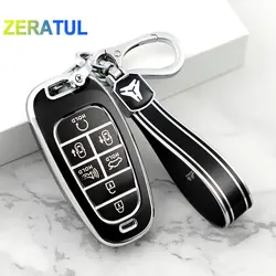 Funda TPU para llave Hyundai Santa Fe, Tucson y NEXO NX4