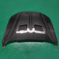 Capó de fibra de carbono auténtica para Ford Mustang 2018-2023