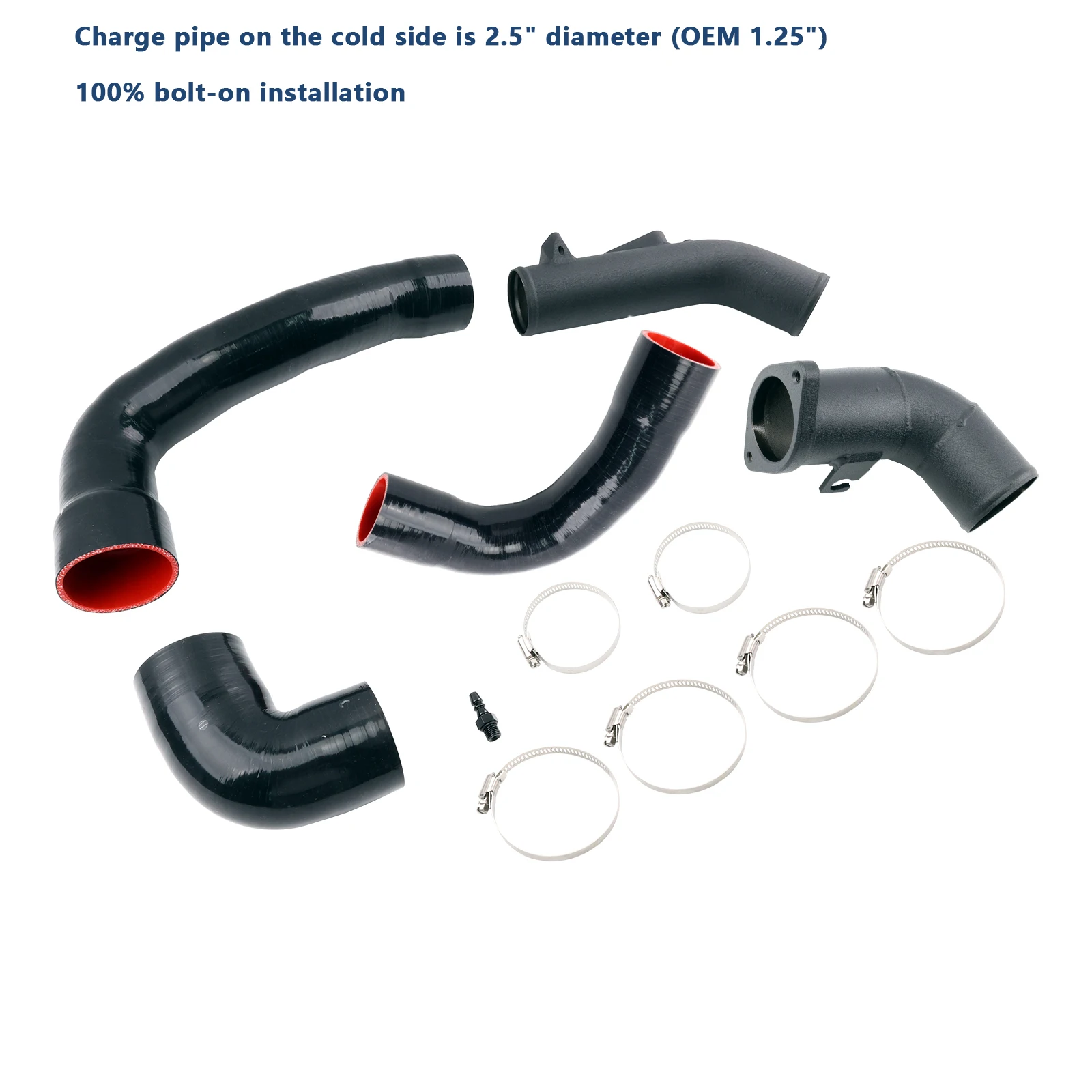 Kit tubo de carga intercooler para Civic Type R FL5 y Integra DE5 2.0T - imagen 5