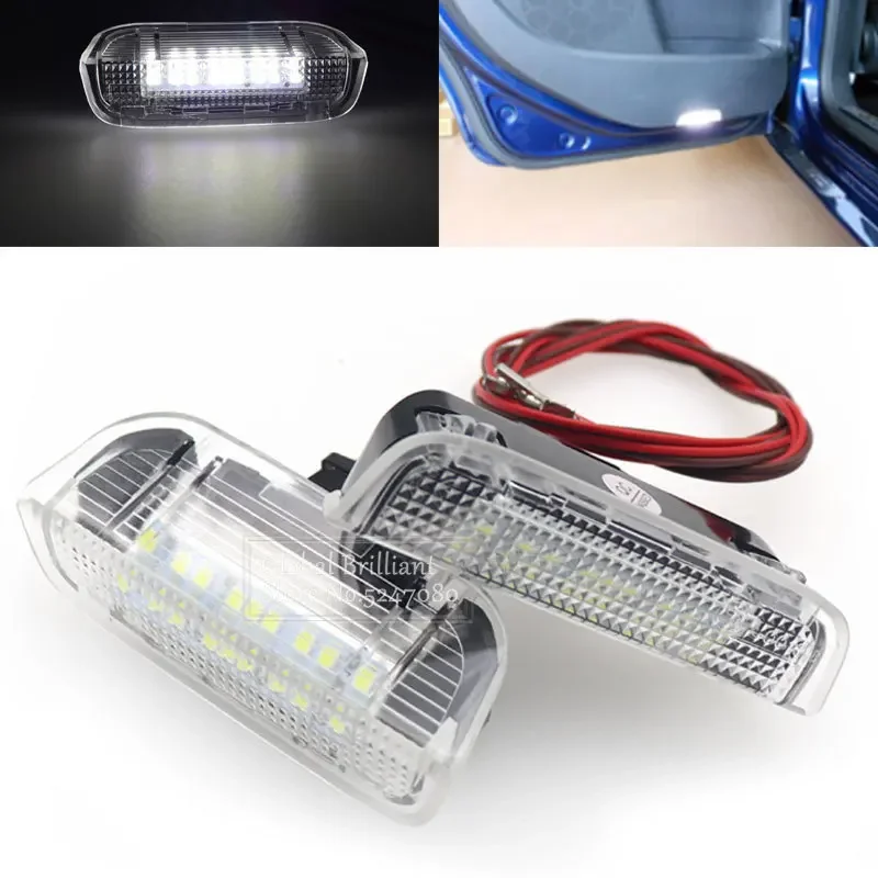 Proyector LED bienvenida puerta - VW Passat B6 Golf 6 7 Tiguan - imagen 2