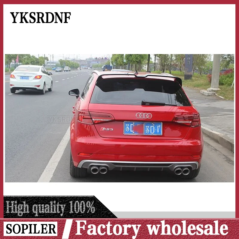 Alerón de techo ABS para Audi A3 S3 8V (2014-2018)