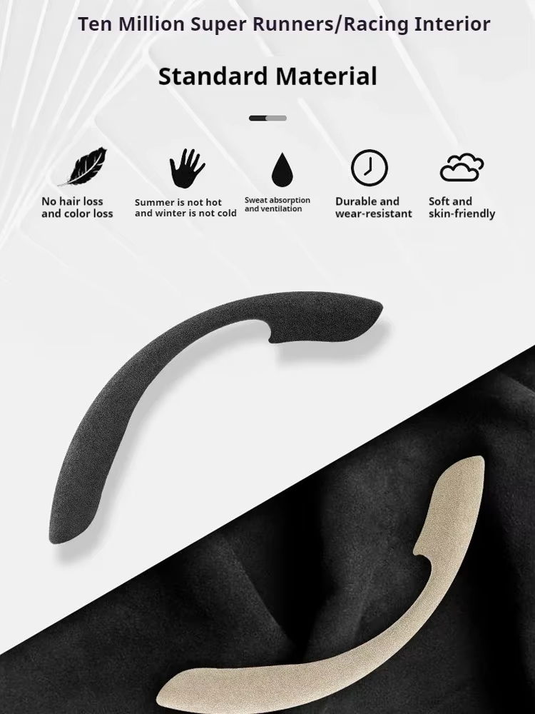 Funda volante gamuza fibra carbono antideslizante – Geely Coolray - imagen 2